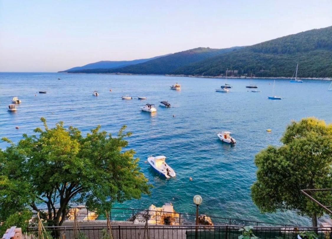 Seafront 2-Bedroom Apartment Nika - Rabac Eksteriør billede